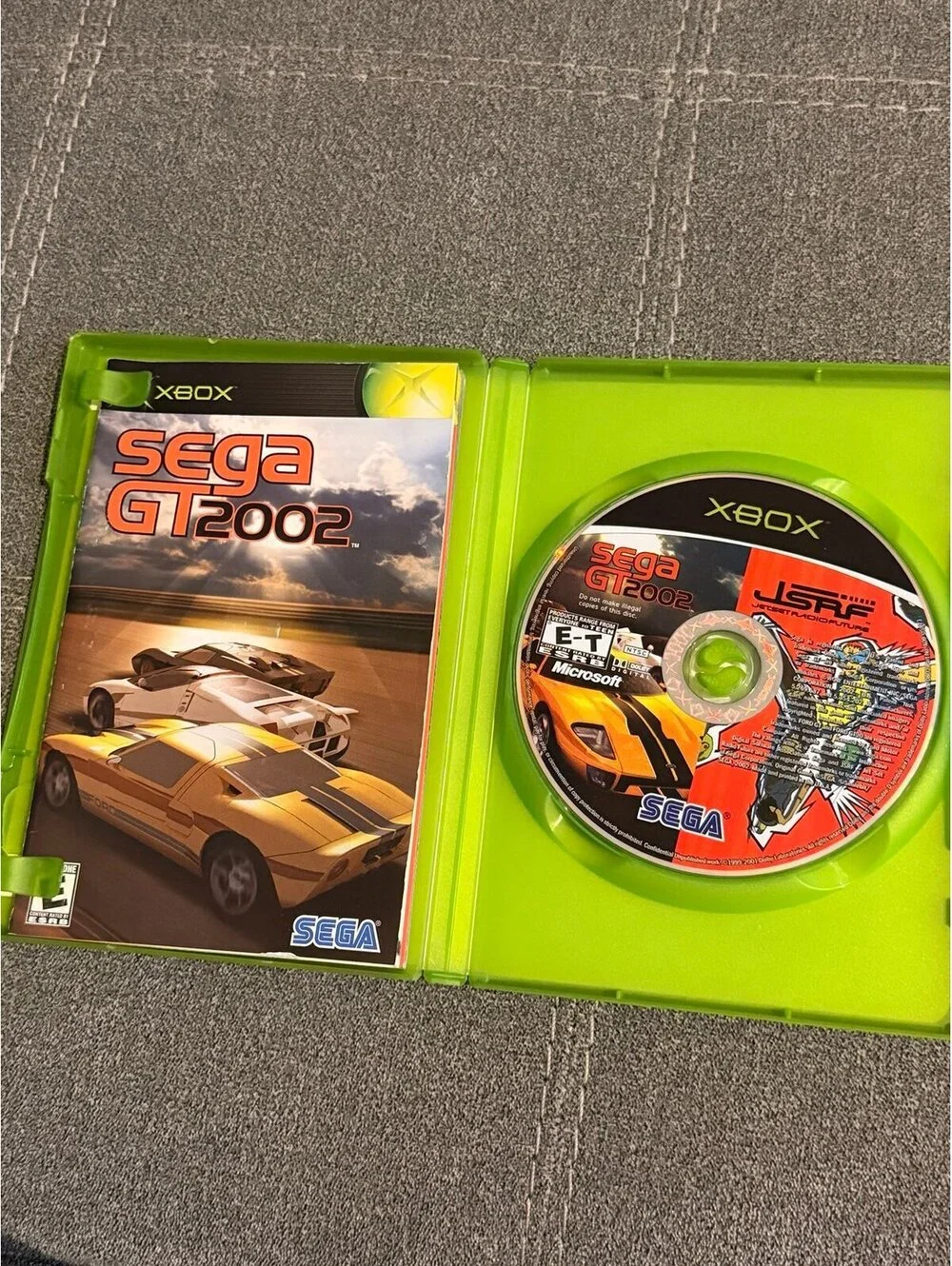 Sega GT 2002 & JSRF for Xbox